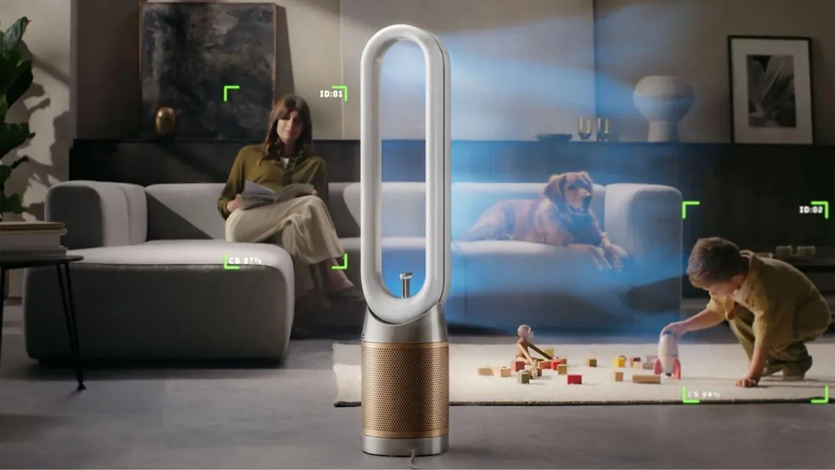 Dyson's New Fan and Air Purifier Combo Follows You Around the Room to Deliver Clean Air